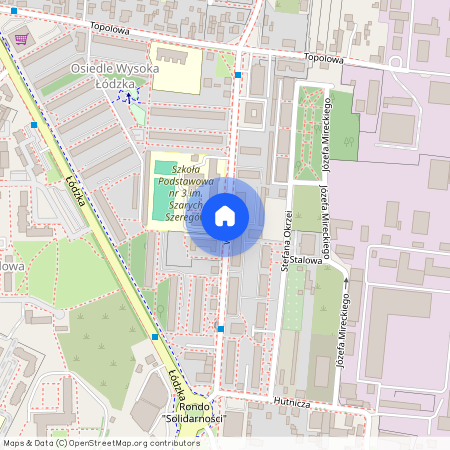 ul. Wysoka, Piotrków Trybunalski, łódzkie