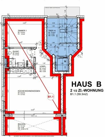 Moderne attraktive 2.5-Zimmer-Wohnung in Reinach - mit Balkon & eigenem Waschturm - Foto 2