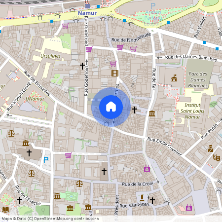 Rue des Carmes, 13, 3, 5000, Namur