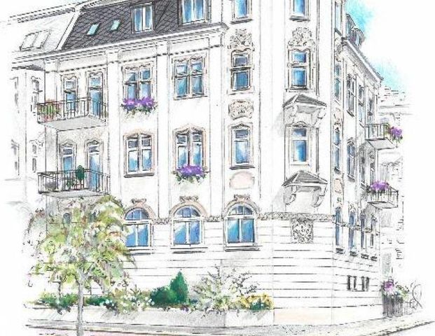 Gluckstr. 16, Wohnung 4 ~~~ Balkon, Fußbodenheizung, Tageslichtbad mit Wanne und Dusche, Parkett, Keller - Photo 1