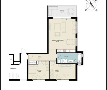 3.5 Zimmer Neubau in Dübendorf per 16.10.2026 zu vergeben - Foto 4