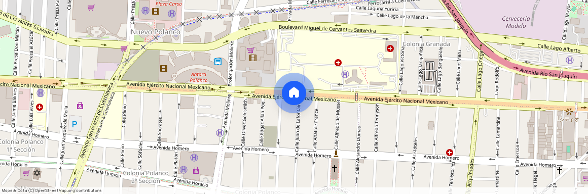Se departamento av. ejercito nacional, Colonia Granada, C.P. 11520, Df / Cdmx