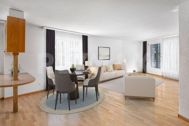 Gepflegte 4.5-Zimmer-Wohnung im Herzen von Einsiedeln zu mieten - Photo 1