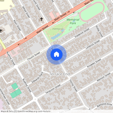 Terrace End, Palmerston North