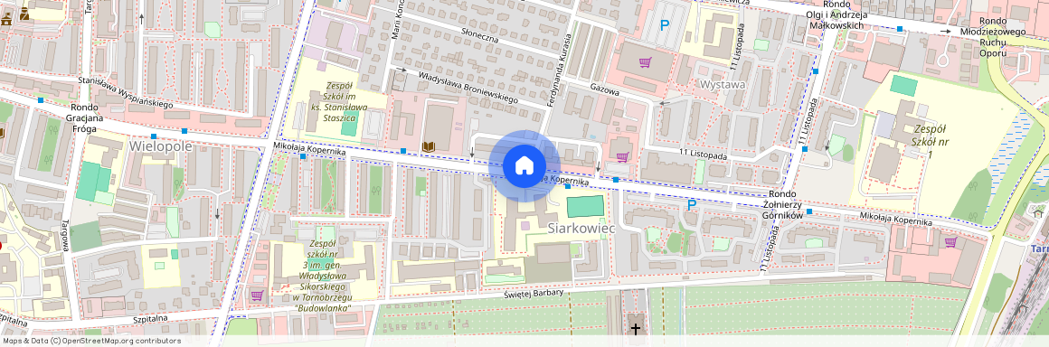 ul. Mikołaja Kopernika, Tarnobrzeg, podkarpackie