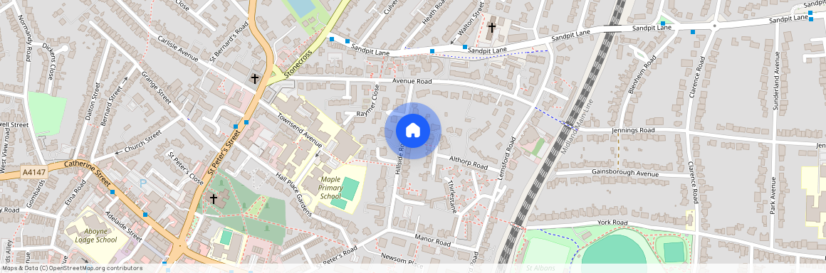 Hillside Road, St. Albans, Hertfordshire, AL1