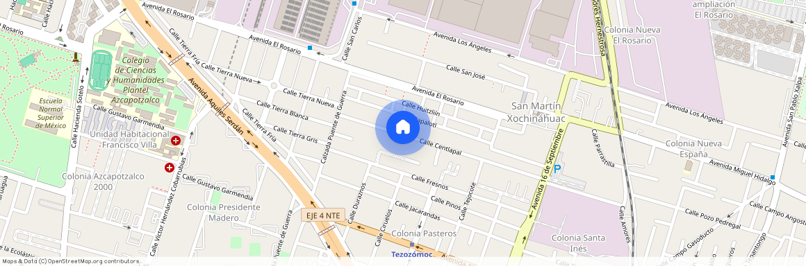 Renta de departamento C. Centlapatl 139, San Martin Xochinahuac, Azcapotzalco, 02120 Ciudad de México, CDMX #139Int. 202, Colonia San Martín Xochinahuac, C.P. 02120, Df / Cdmx