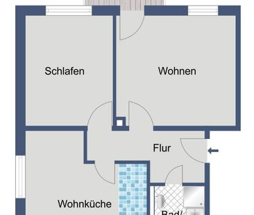 WBS erforderlich - Geräumige Wohnung mit Badewanne und Dusche! - Photo 5