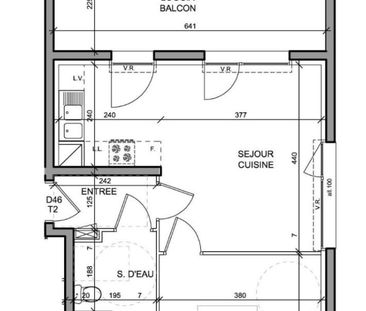 Louer appartement 2 pièces de 43 m² - Photo 1