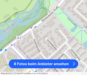 Renovierte 2 Zimmer-Wohnung in Münster-Vorländerweg für ein Jahr be... - Foto 1