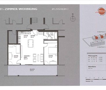 "zentrales Wohnen und modernes Wohnen - Hier ist es möglich!" - Foto 6