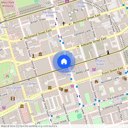 218 King Street E #321, Toronto, Moss Park