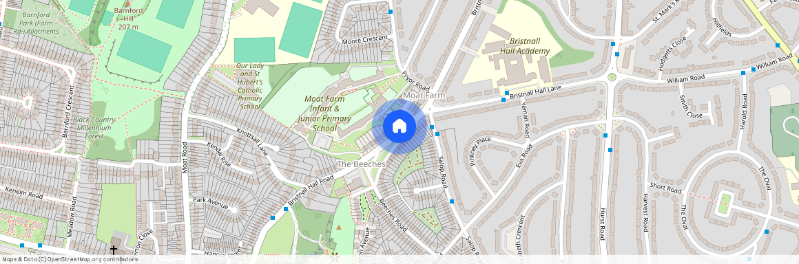 Bristnall Hall Road, Oldbury B68