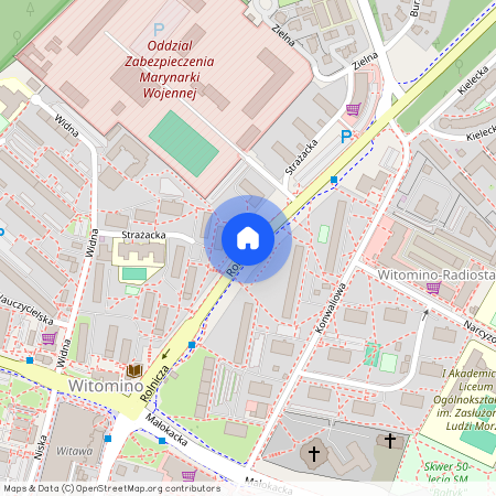 ul. Rolnicza, Witomino-Radiostacja, Gdynia, pomorskie