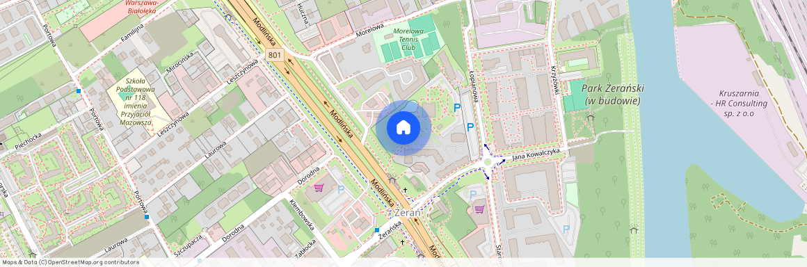 ul. Jana Kowalczyka, Żerań, Białołęka, Warszawa, mazowieckie