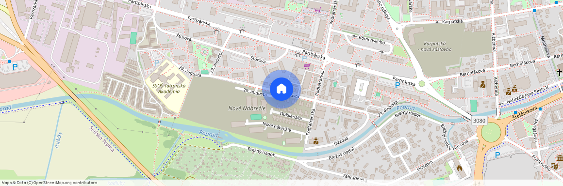 29. augusta, Poprad, okres Poprad