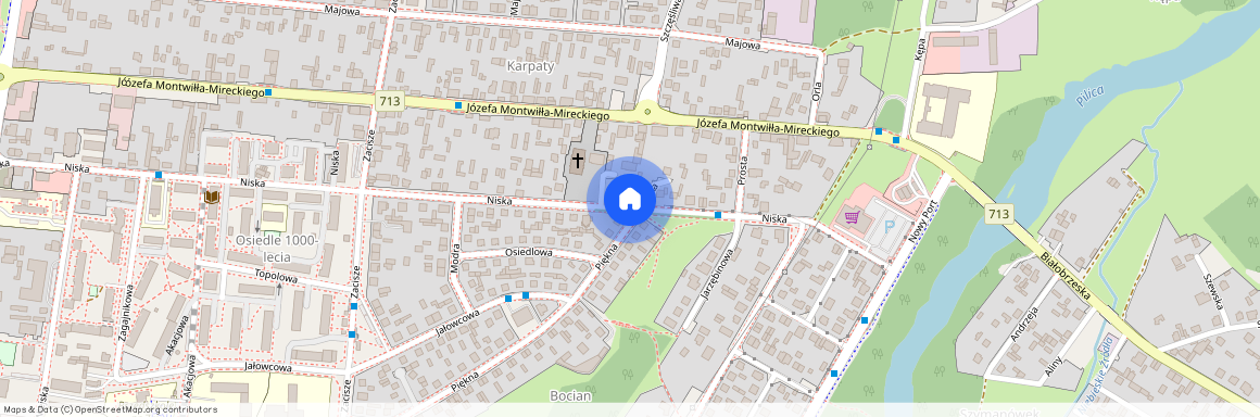 ul. Niska, Tomaszów Mazowiecki, tomaszowski, łódzkie