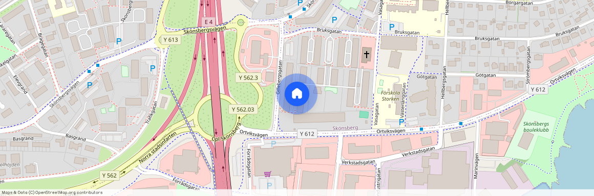 Skönsberg, Sundsvall, Västernorrland, Gillebergsgatan 14