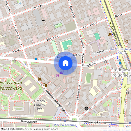 Warszawski, Warszawa, Mokotów, Górny, Mokotów, Kazimierzowska