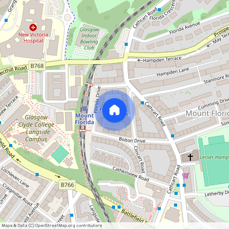 Florida Street, Flat 1/2, Mount Florida, G42 9DW