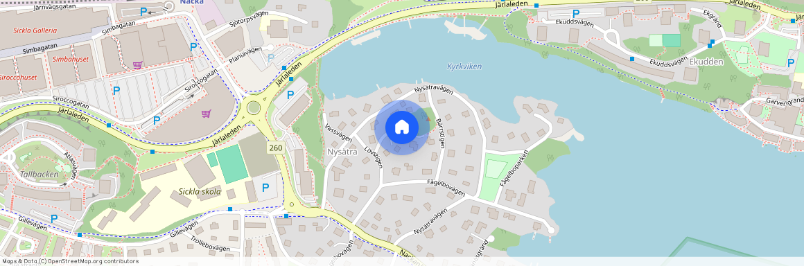 Bergparksvägen, Nacka