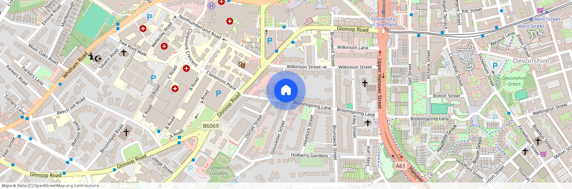 146 Broomspring Lane, Off Glossop Road, Sheffield, South Yorkshire, S10 2FD