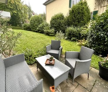 Bijou am Zürichberg, moderne Wohnung mit Gartensitzplatz - Photo 2