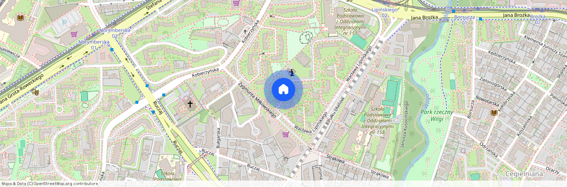 ul. Wacława Lipińskiego, Ruczaj, Dębniki, Kraków, małopolskie