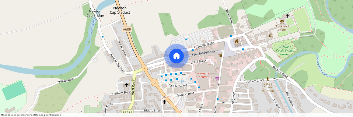 Fore Bondgate, Bishop Auckland, DL14