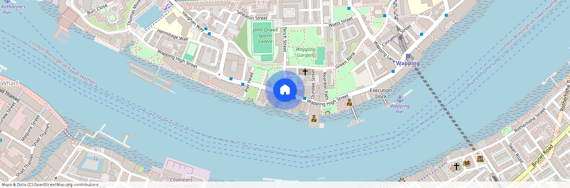 Olivers Wharf, Wapping High Street, E1W