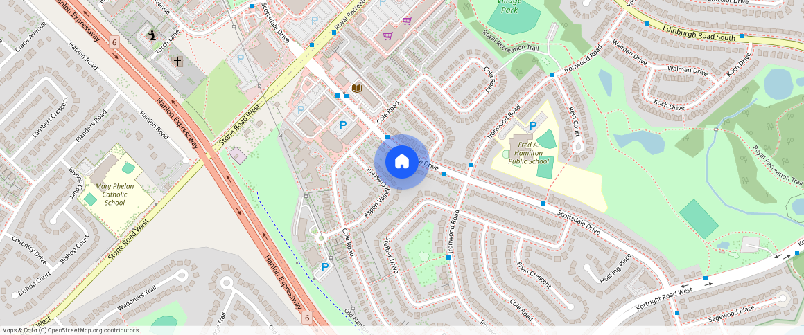 ** Scottsdale Drive, Guelph, ON, Canada