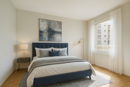 Tolle Wohnung mit Blick ins Grüne auf den neu entstehenden Nordhafenplatz *Bezug ab sofort* - Photo 4