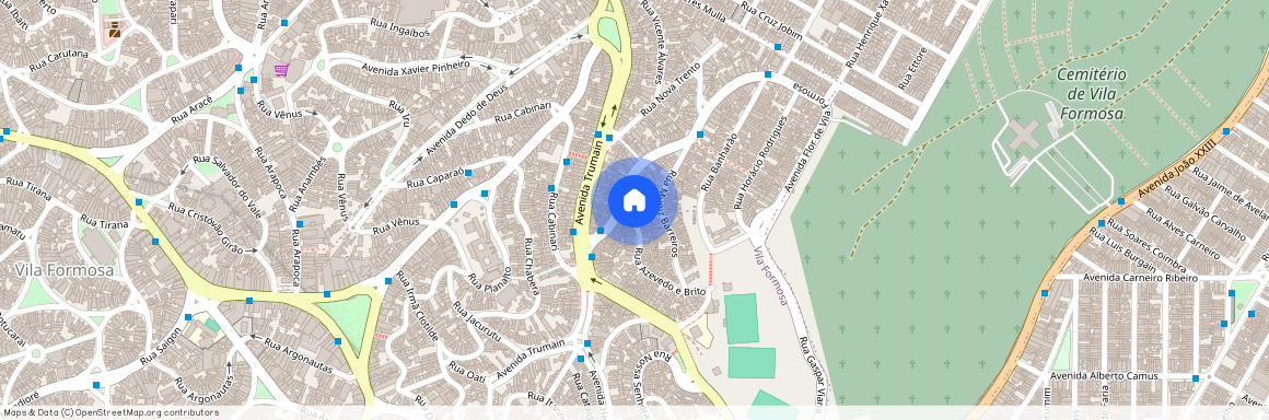 Rua Azevedo E Brito, 45, Vila Formosa, São Paulo - SP, 03366-040, Brazil