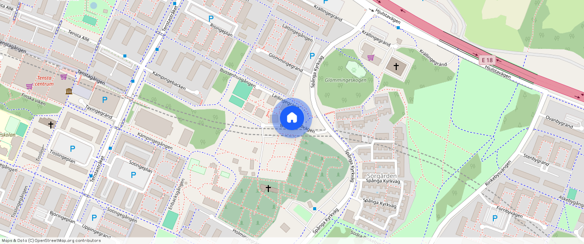 Bussenhusvägen **, Tensta