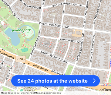 Fraaie gemeubileerde tussenwoning met 2 slaapkamers, achtertuin en ... - Photo 1