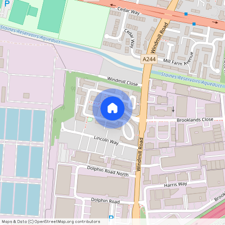 International Way, Sunbury-on-Thames, Surrey, TW16