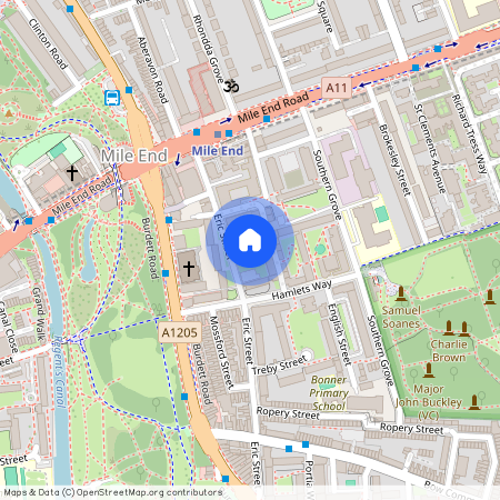 Eric Street, Mile End, E3
