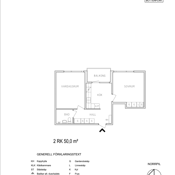 Vinddraget 9 B, våning 1 - Foto 2