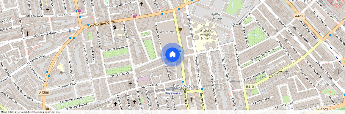 Porchester Gardens, Bayswater, London W2 4DB