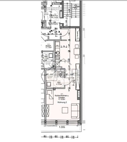Moderne 2-Zimmer Wohnung (klimatisiert & zentral) mit Aufzug in Innenstadtlage von Siegen - Photo 4