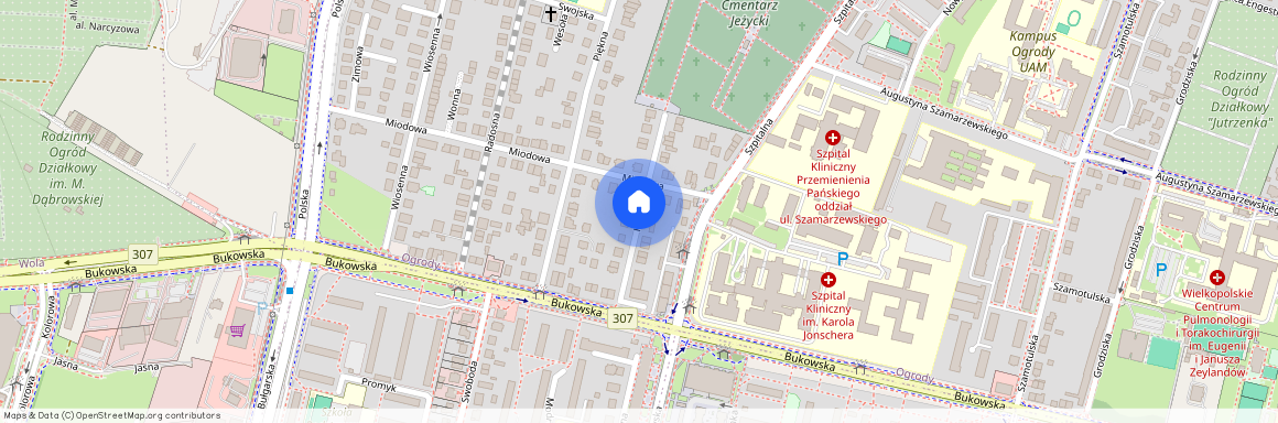 ul. Hoża, Ogrody, Jeżyce, Poznań, wielkopolskie