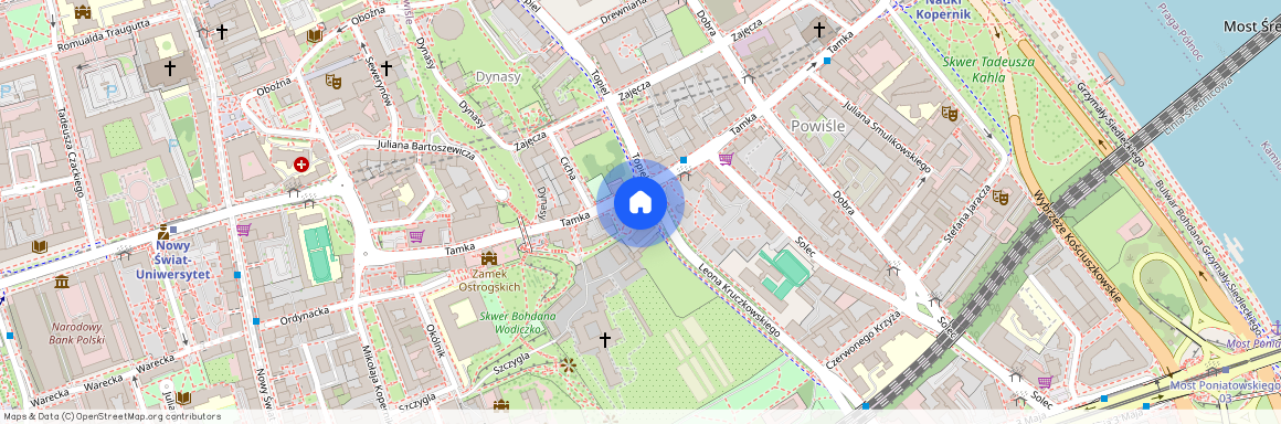 Warszawski, Warszawa, Śródmieście, Tamka