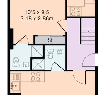 Kingston Road, Oxford, Oxfordshire, OX2 studio to rent - Photo 6