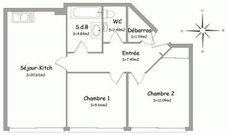 Location Appartement 3 pièces 58m² OLIVET 45160 - Photo 3