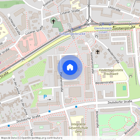 Platanenstraße 14, Gera