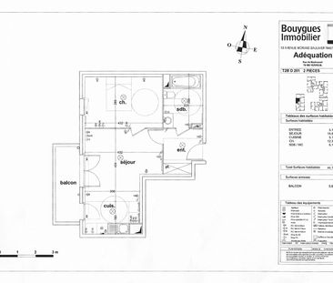 Location Appartement 2 pièces 44m² - Photo 6