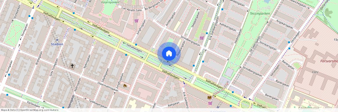 Valhallavägen 141, 115 31 Stockholm