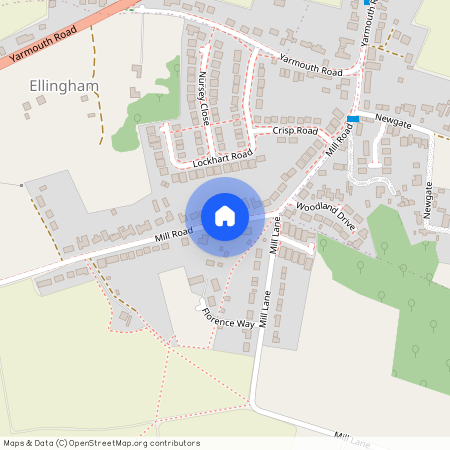 Mill Road, Ellingham, Bungay, NR35