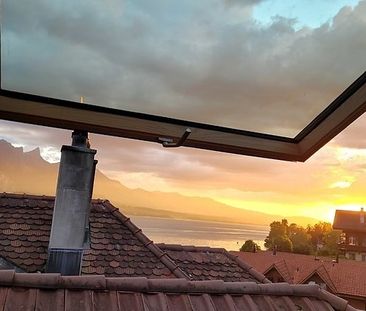 2½ Zimmer-Wohnung in Gunten (BE), möbliert, auf Zeit - Foto 3