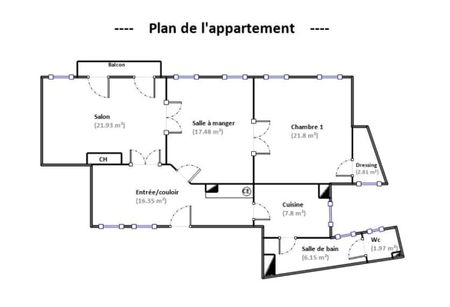 Location Appartement 3 pièces 96m² STRASBOURG 67000 - Photo 3